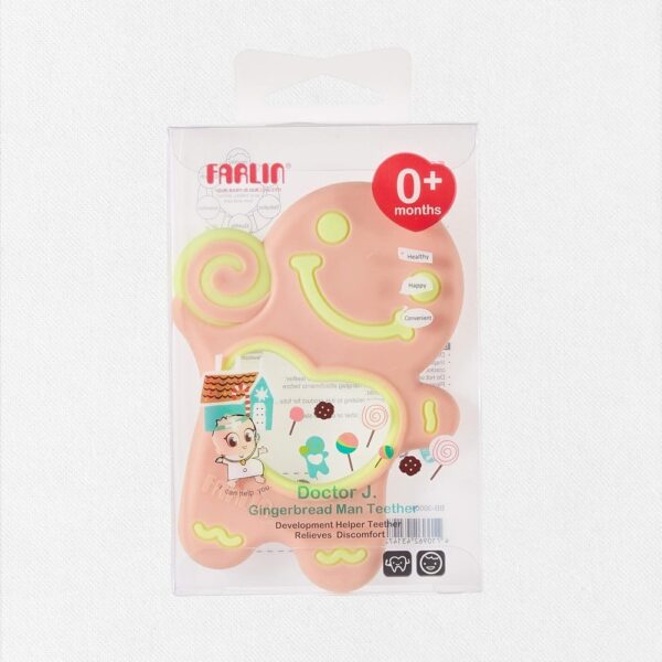 Farlin Doctor J. Gingerbread Man Teether BB-30004