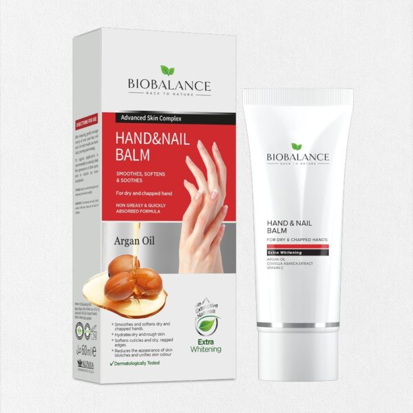 Bio Balance Argan Oil Hand & Nail Balm 60ml