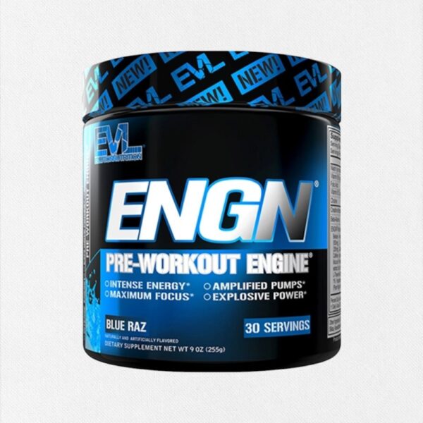 EVL ENGN Pre-Workout Engine Blue Razz 255g